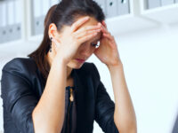 stressed employee