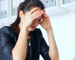 stressed employee