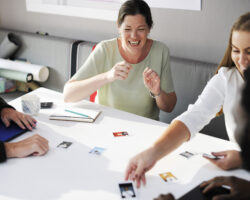 People Looking Choosing at Colleagues Photo