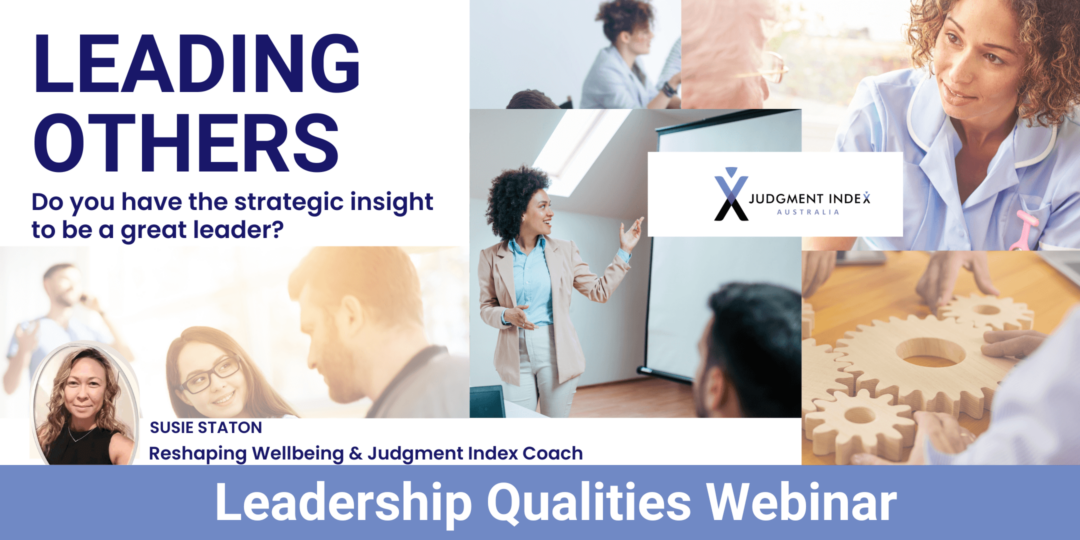 Leadership Qualities Webinar - JIAU